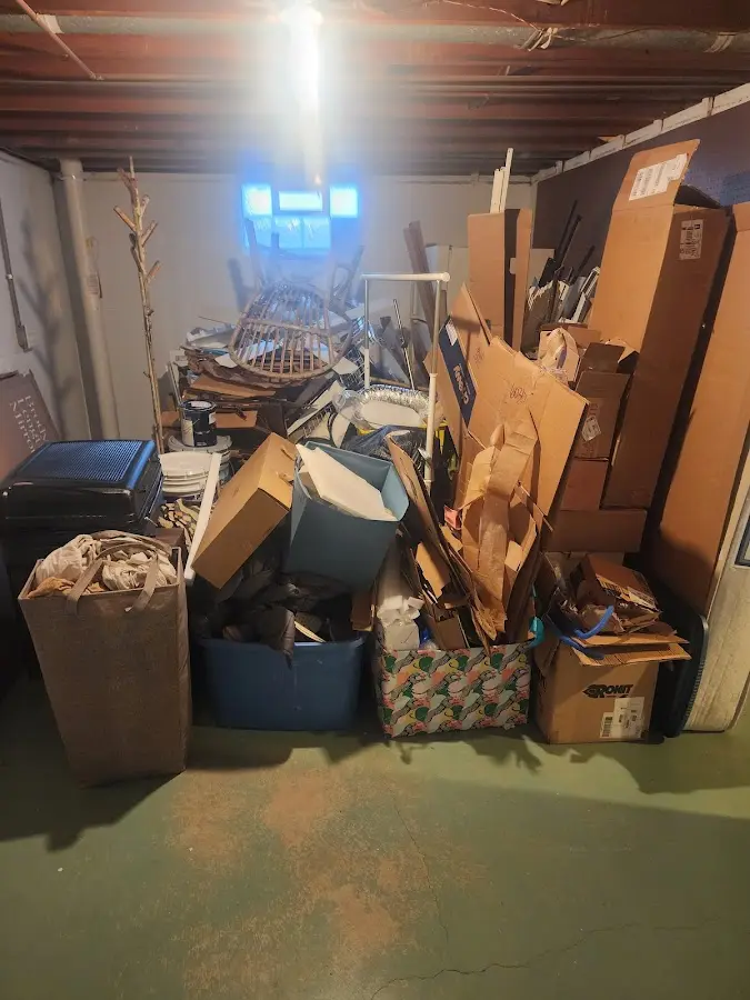 Roll-off dumpster container at job site for Construction Dumpster Rental in Montura